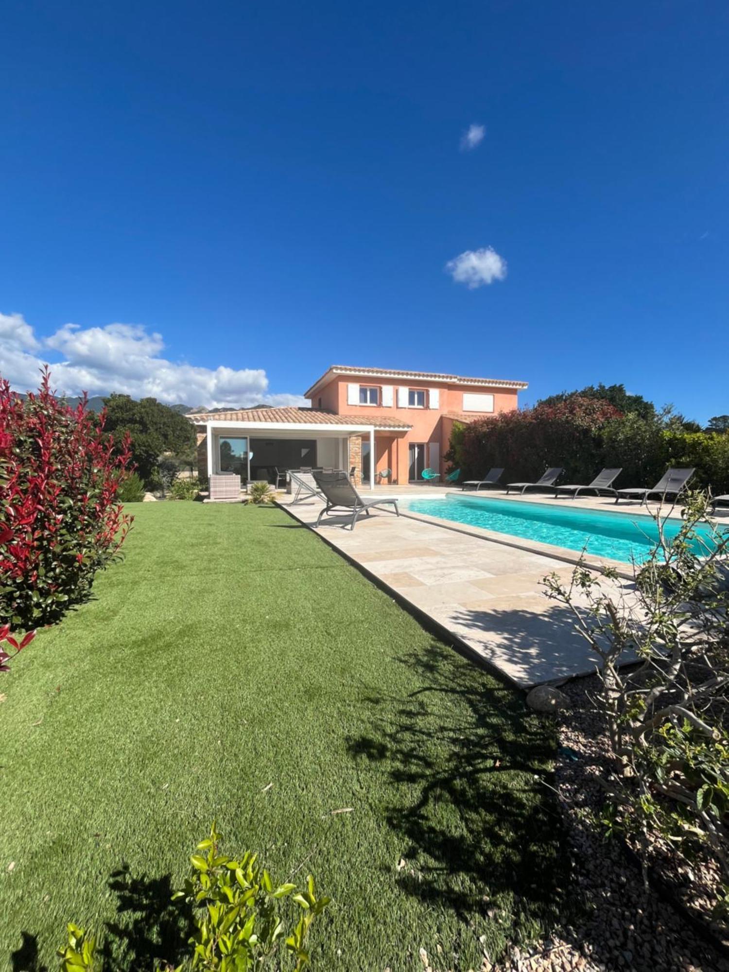 Villa Chez Geraldine Piscine Chauffee, Proche Plage Et Riviere Lecci Exterior foto